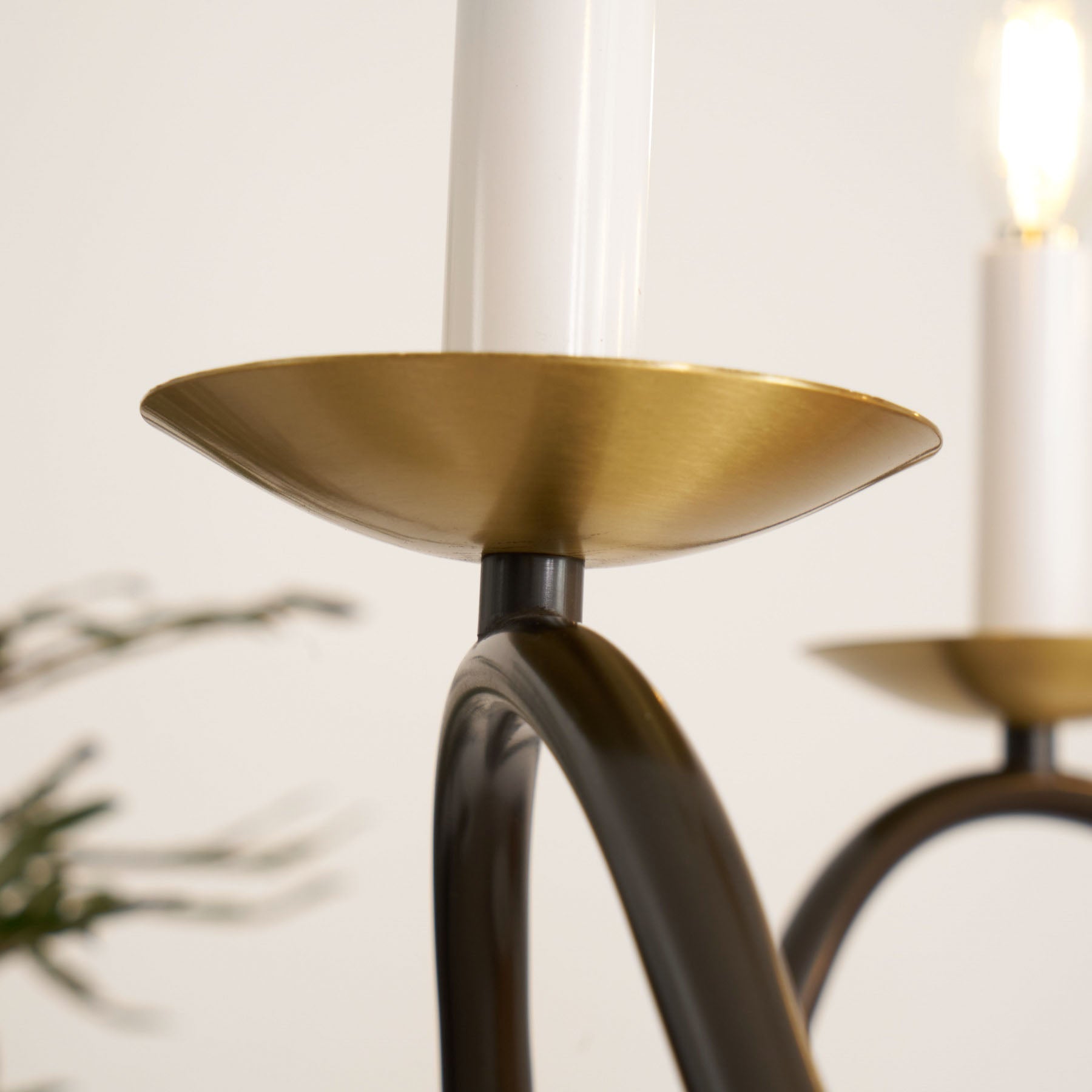 Shine Vintage Industrial Brass Metal Chandelier - Lamp Copper