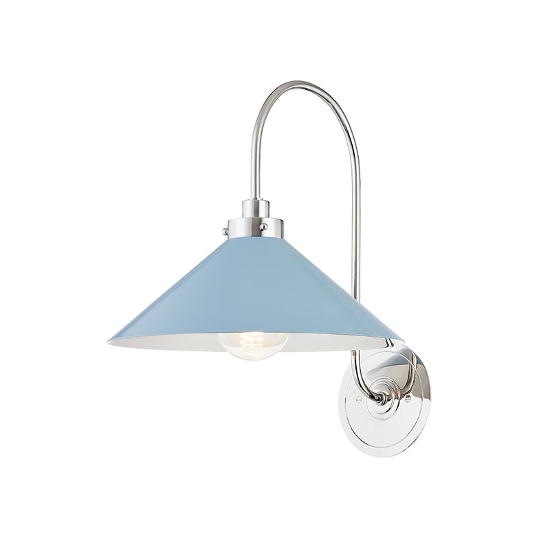 Drape Modern Minimalist Brass Metal Wall Lamp - Lamp Copper