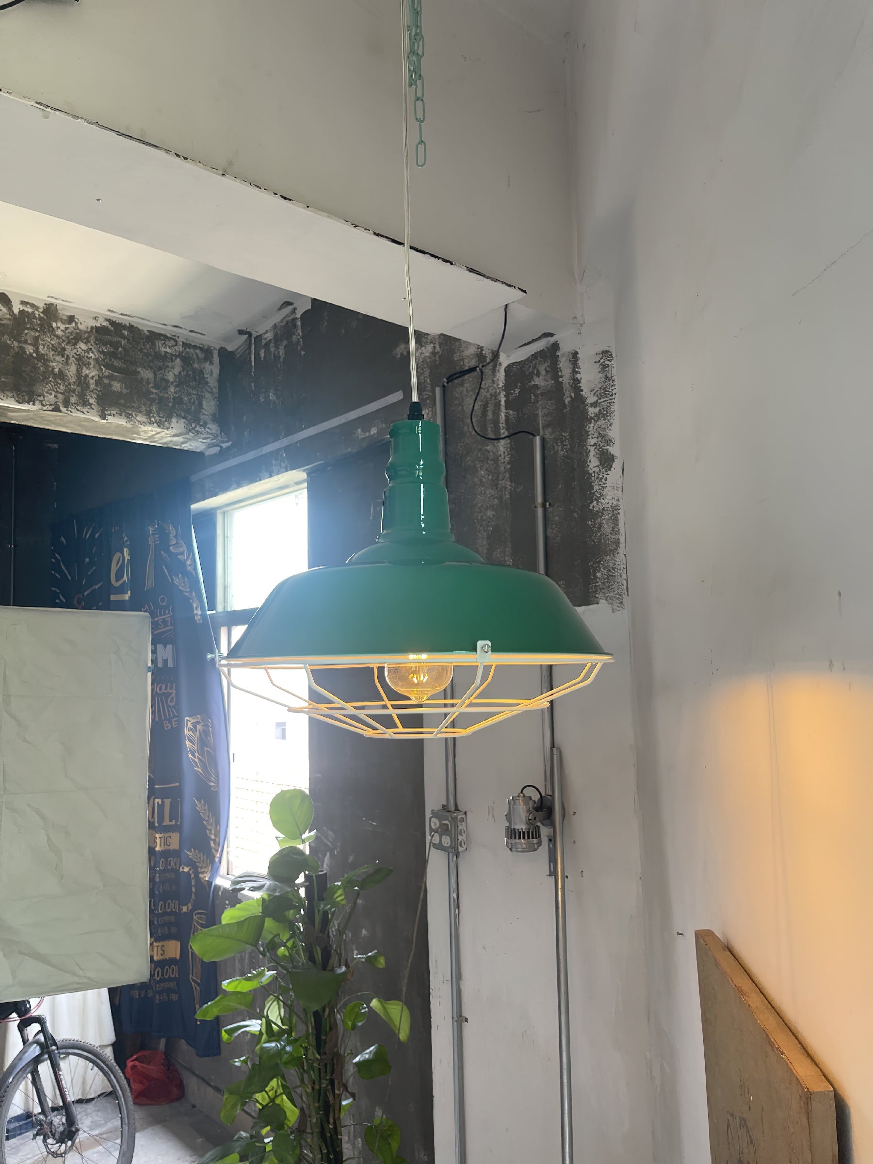 Cobal Colire Art Vintage Metal Pendant Light - Lamp Copper