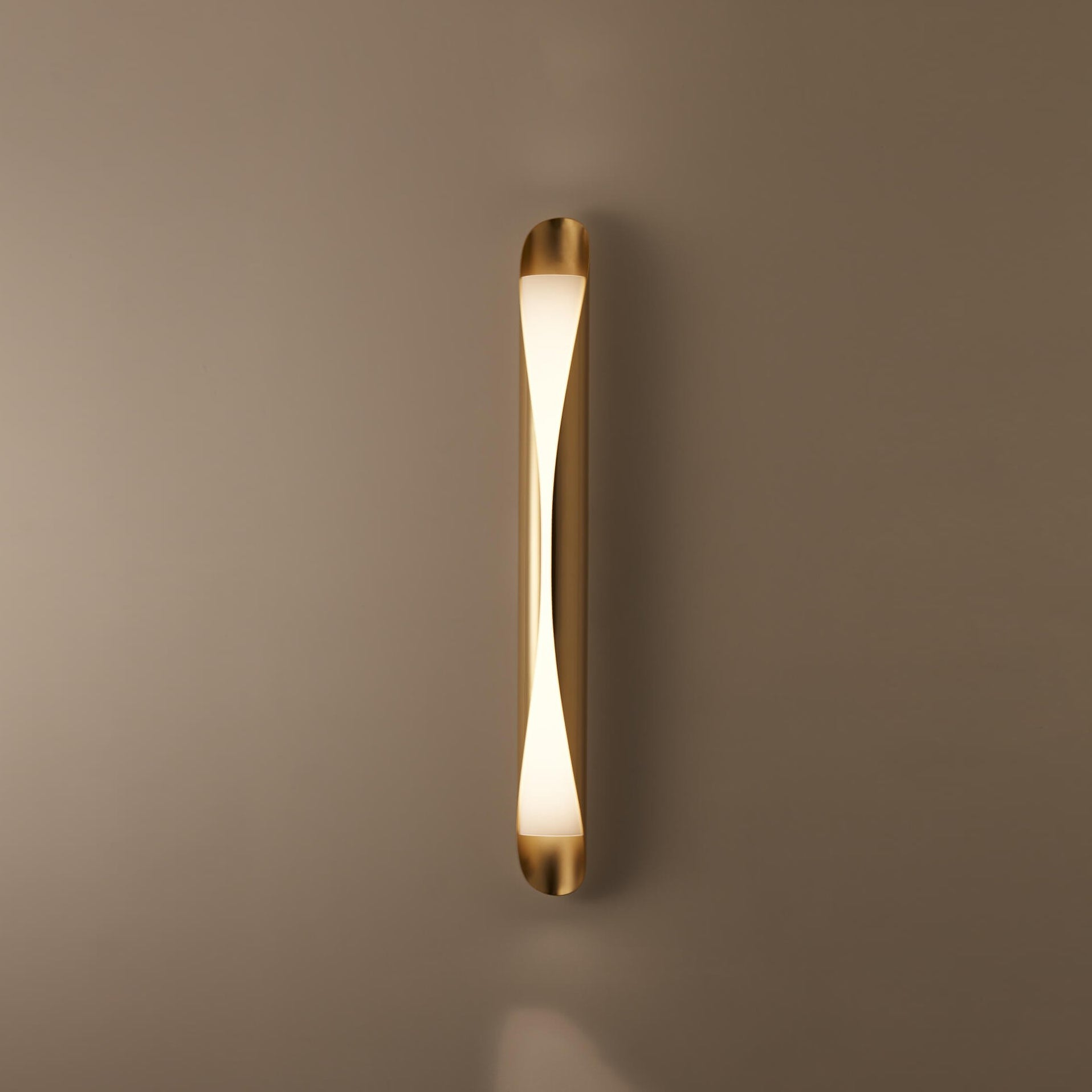 Jolt Modern Minimalist Copper Metal Acrylic Wall Lamp - Lamp Copper