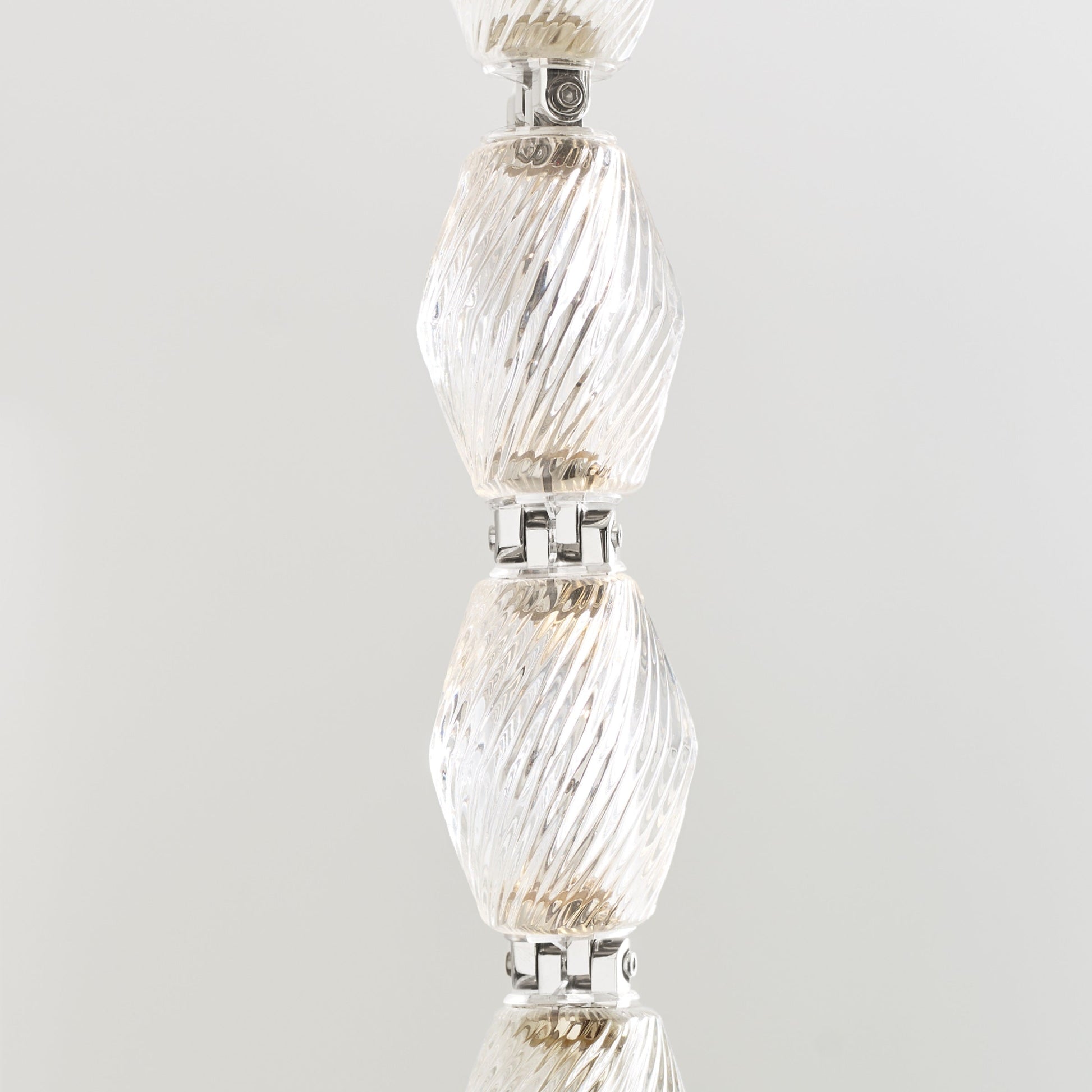 Karma Modern Minimalist Metal Glass Chandelier - Lamp Copper