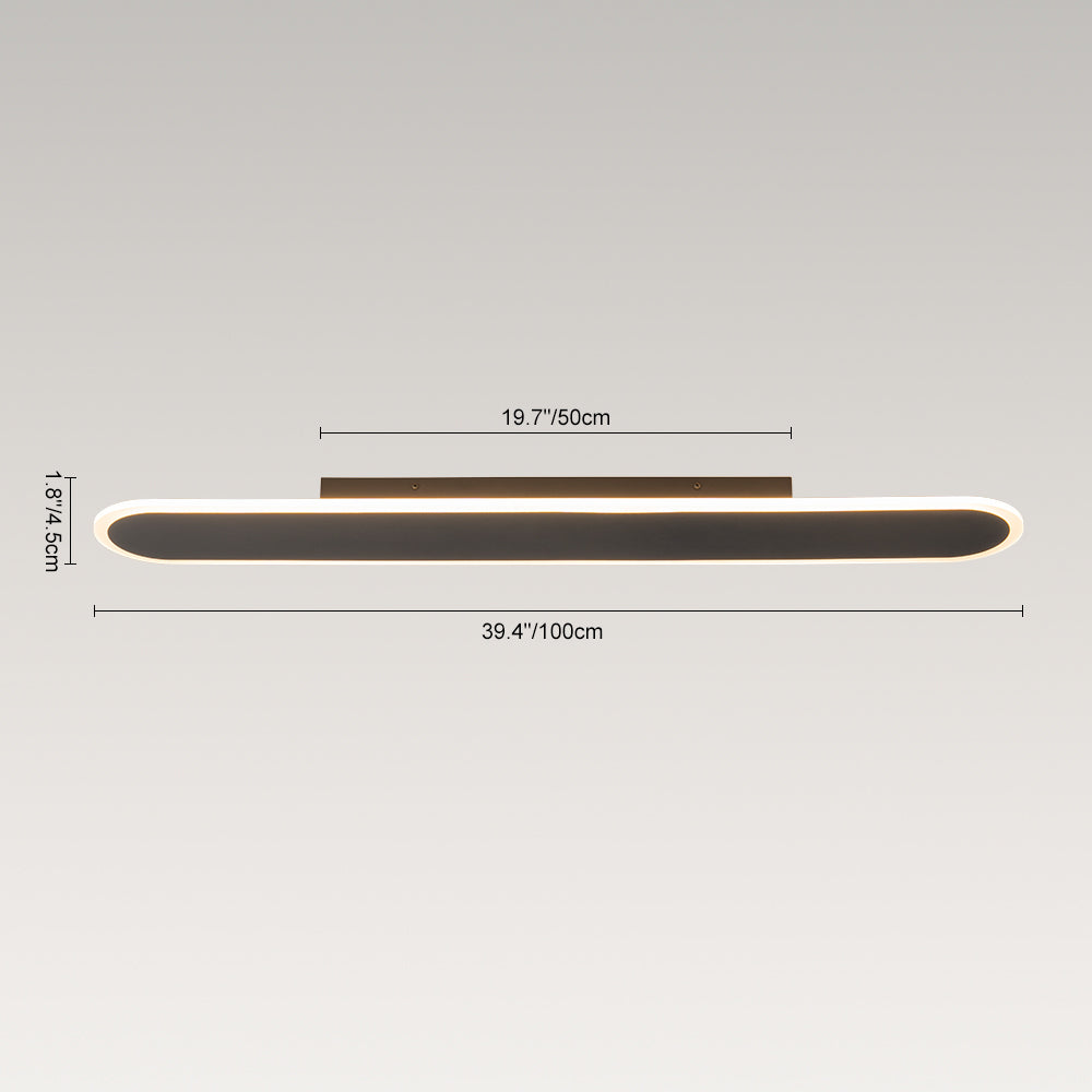 Ostruva Contemporary Metal Ceiling Light