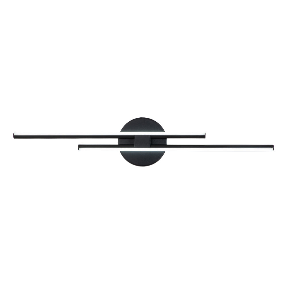 Qvisten Contemporary Linear LED Metal Semi Flush Mount Light - Lamp Copper