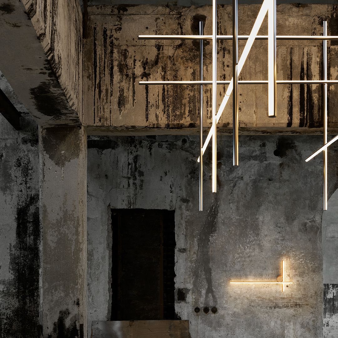 Breeze Modern Minimalist Classic Copper Metal Chandelier - Lamp Copper