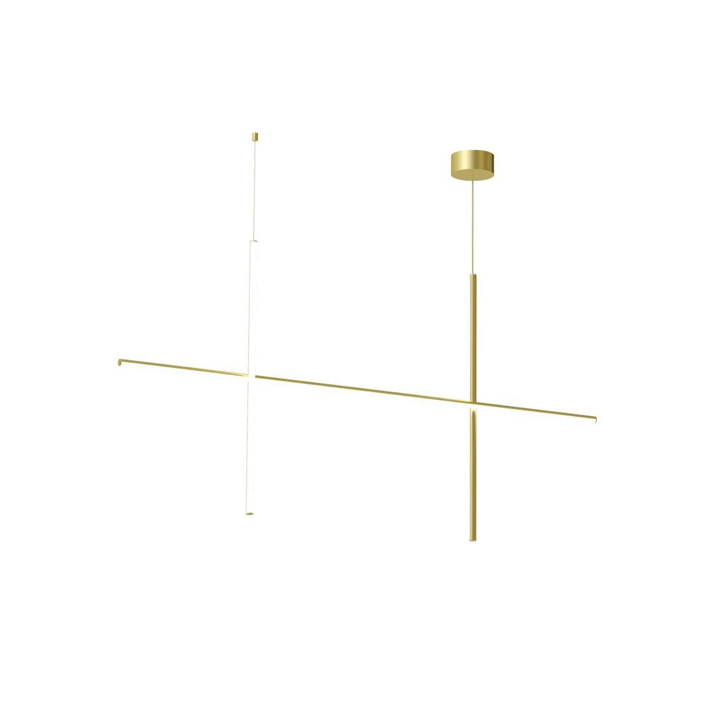 Breeze Modern Minimalist Classic Copper Metal Chandelier - Lamp Copper