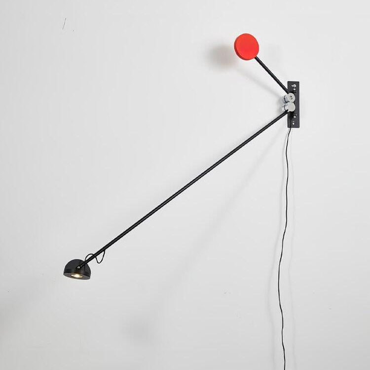 Cipher Modern Minimalist Art Metal Wall Lamp - Lamp Copper