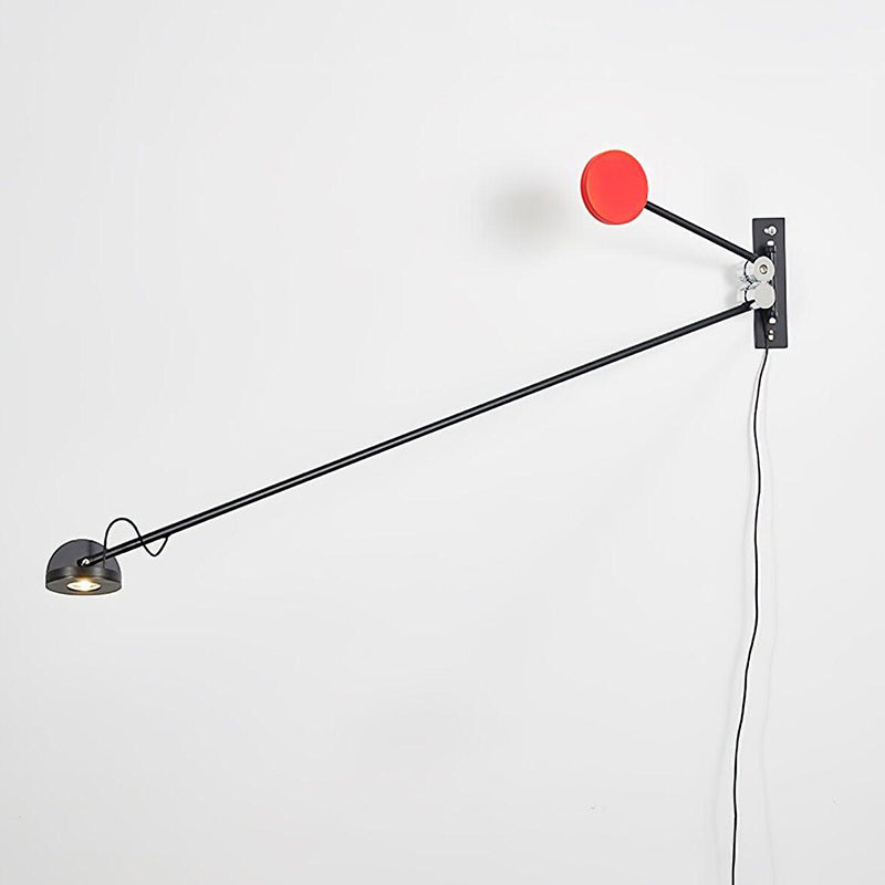 Cipher Modern Minimalist Art Metal Wall Lamp - Lamp Copper