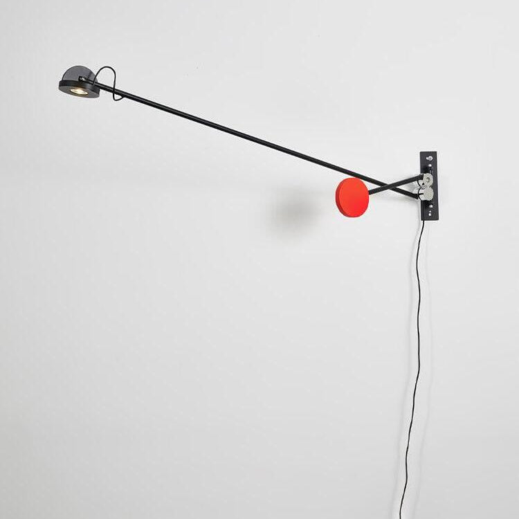Cipher Modern Minimalist Art Metal Wall Lamp - Lamp Copper