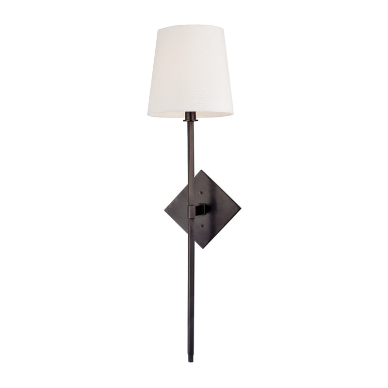 Kismet Modern Minimalist Brass Metal Fabric Wall Lamp - Lamp Copper