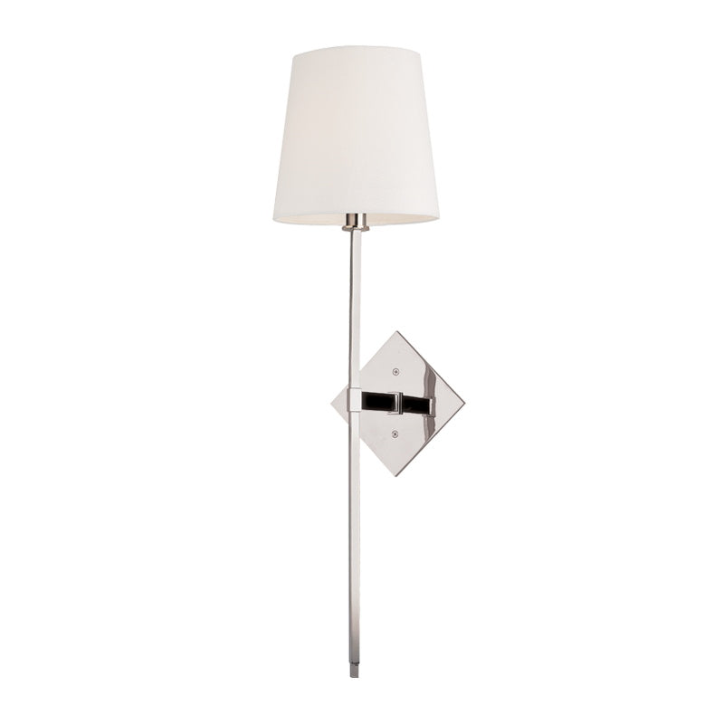 Kismet Modern Minimalist Brass Metal Fabric Wall Lamp - Lamp Copper