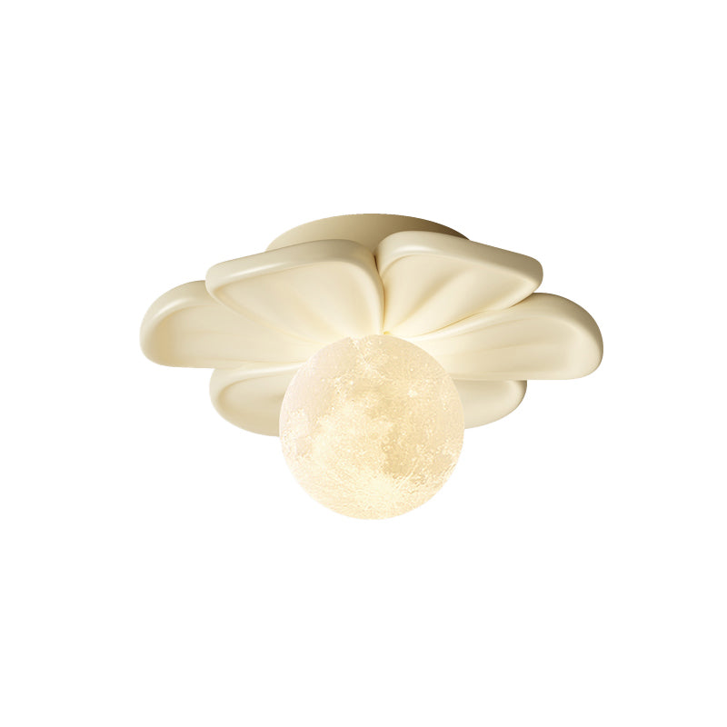 Quip Individual Creativity Bloom Flower Resin Ceiling Lamp - Lamp Copper