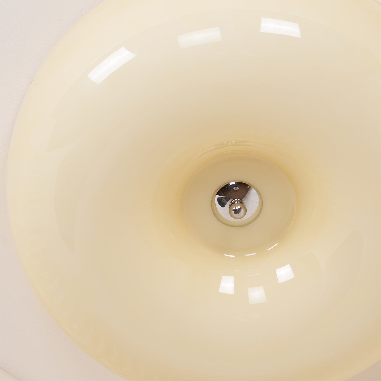 Ulsolir Premium Elegance Art Button Glass Ceiling Lamp - Lamp Copper