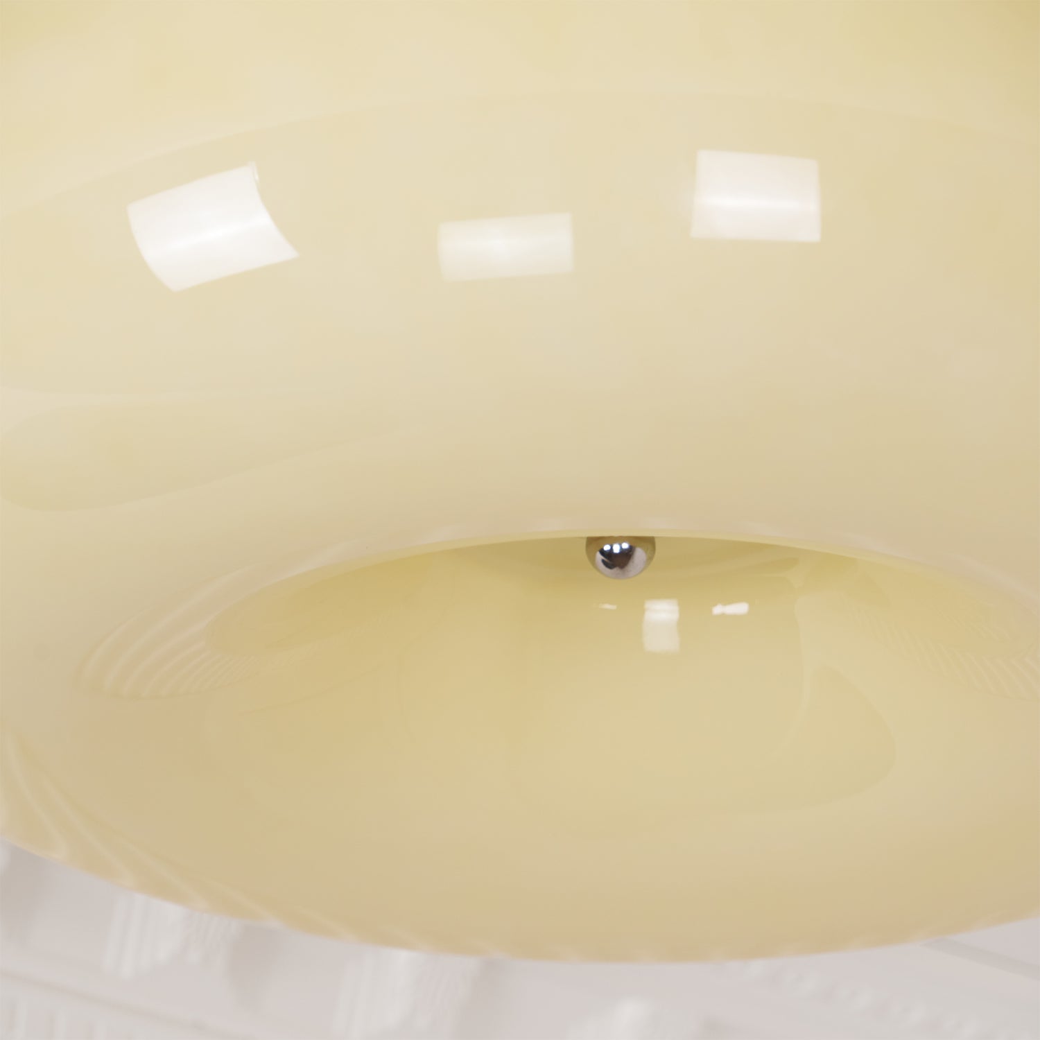Ulsolir Premium Elegance Art Button Glass Ceiling Lamp - Lamp Copper