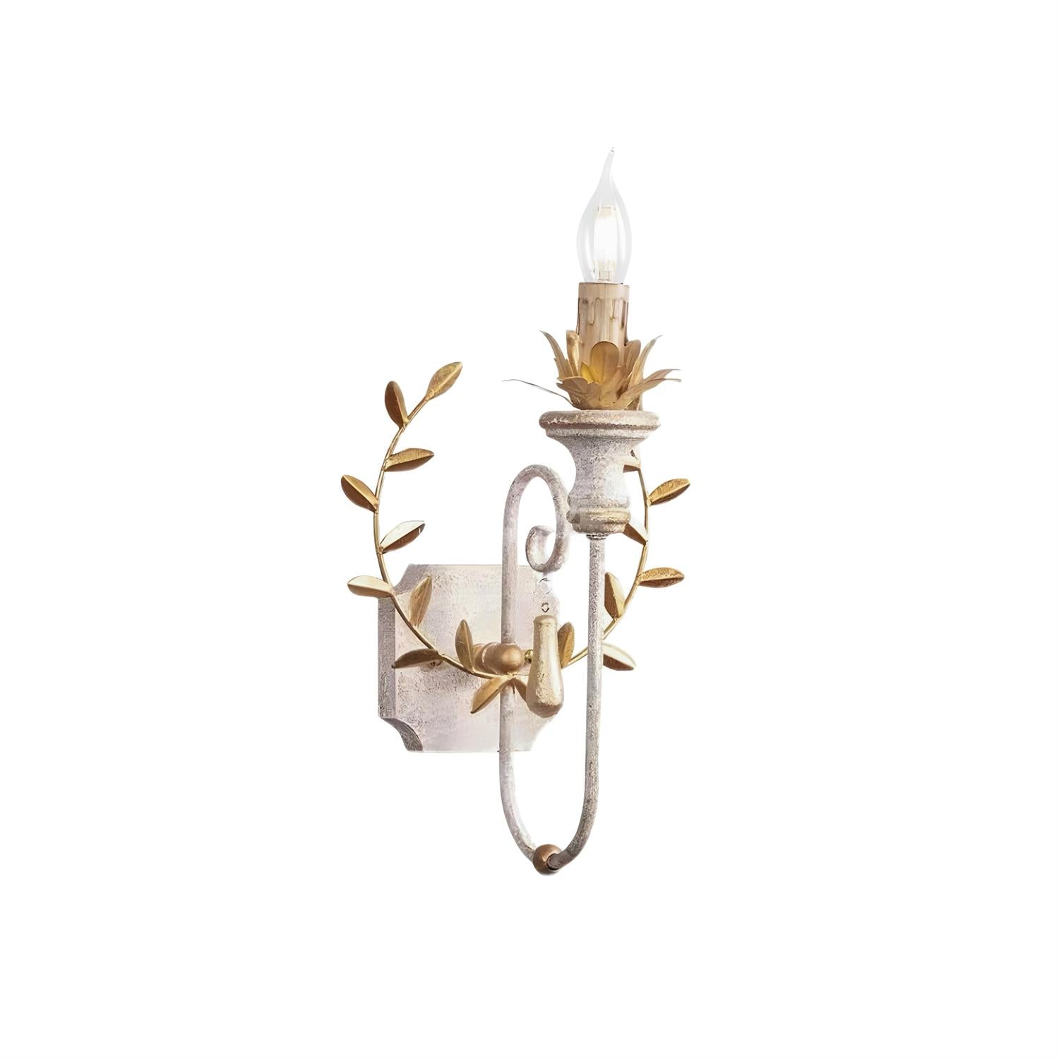 Charm Individual Creativity Wooden Metal Wall Lamp - Lamp Copper