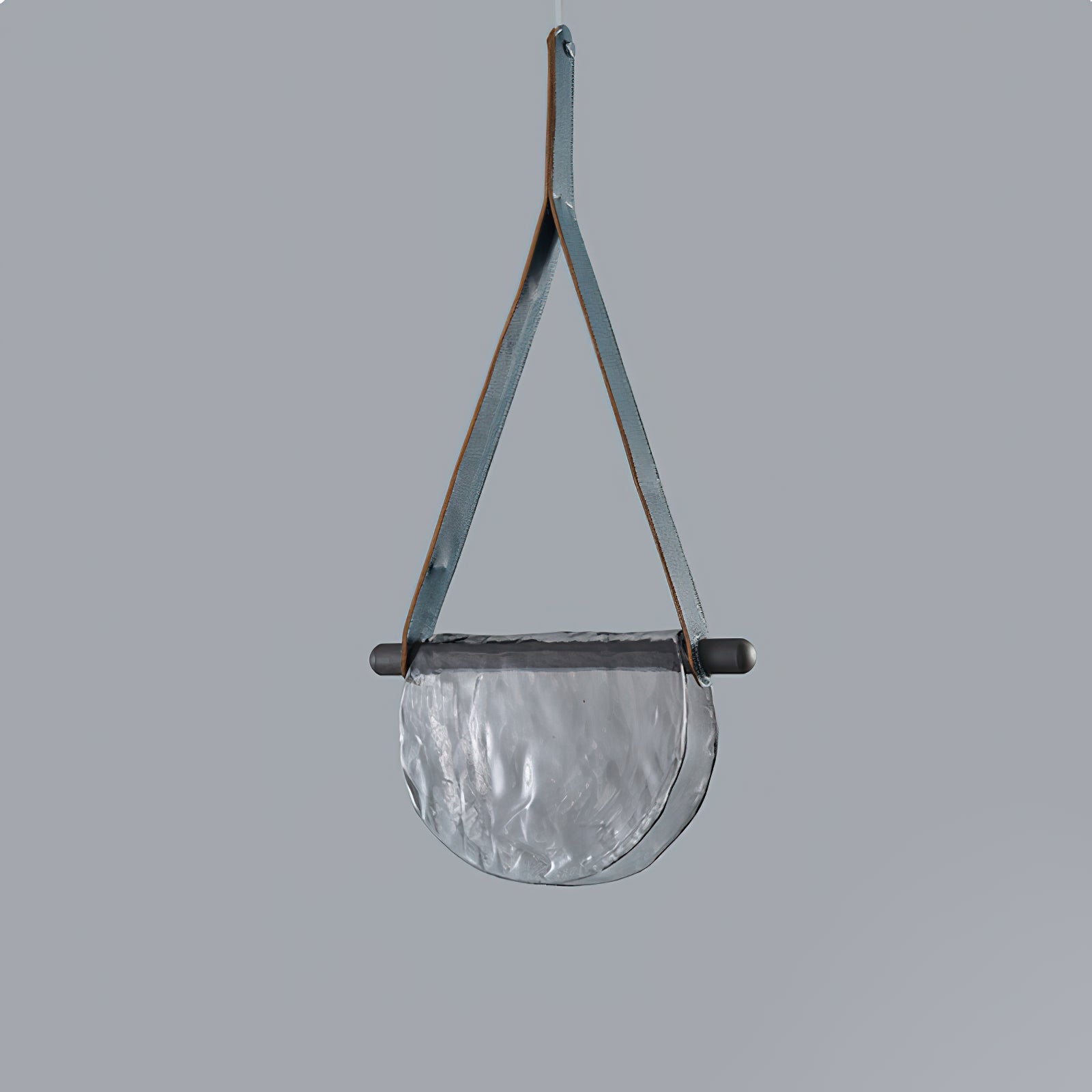 Knack Art Modern Minimalist Glass Metal Pendant Lamp - Lamp Copper