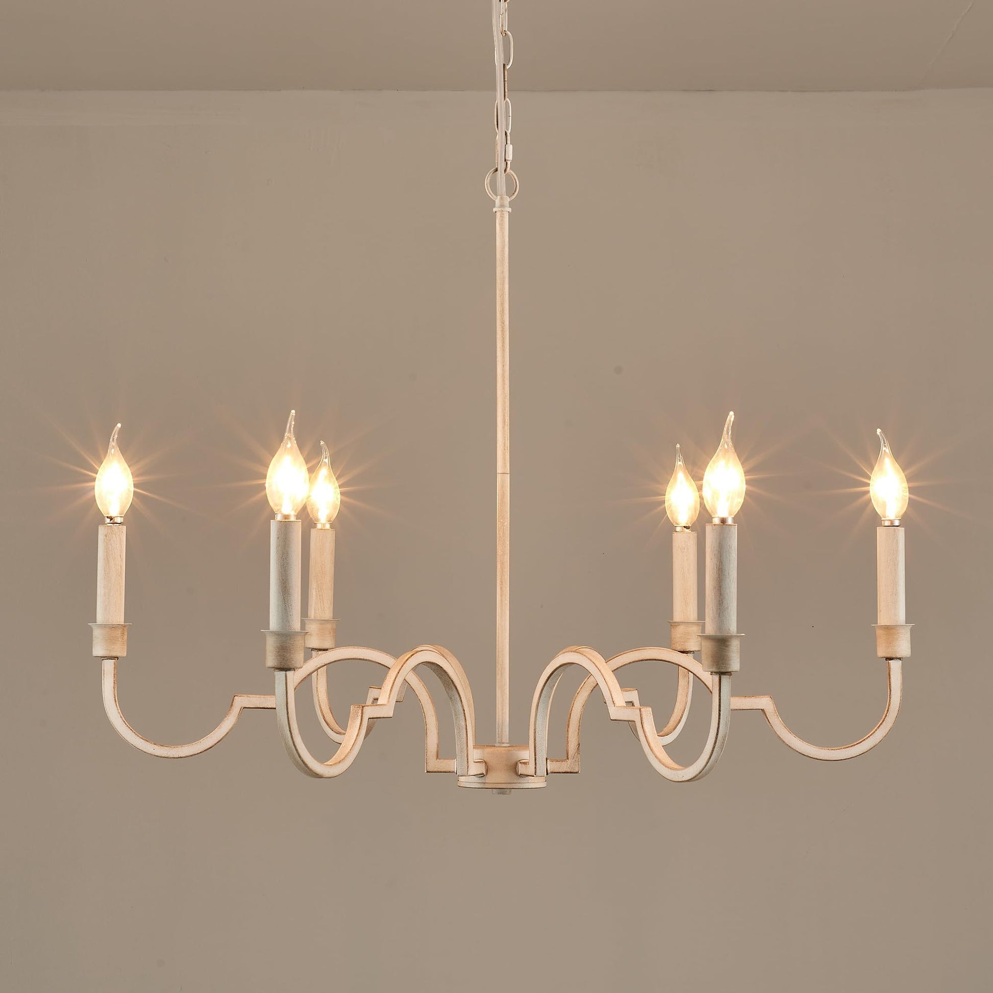 Oval Vintage Industrial Brass Metal Chandelier - Lamp Copper
