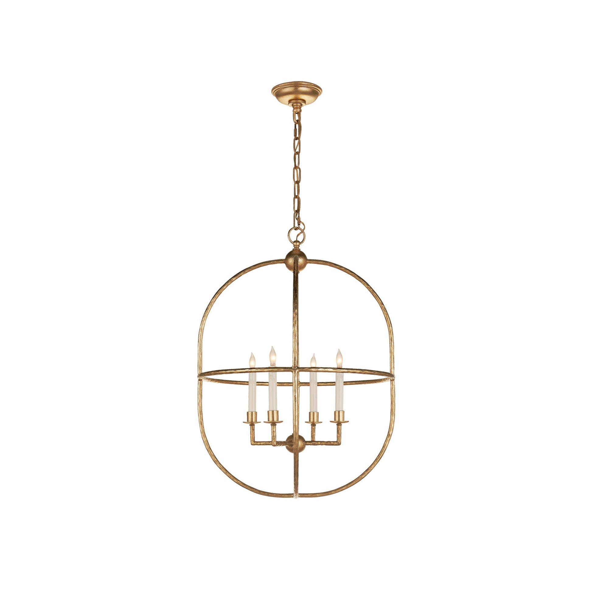 Sylph Vintage Industrial Open Brass Metal Pendant Lamp - Lamp Copper