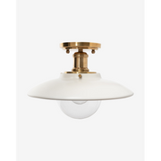 Alba Ceramic Flush Mount