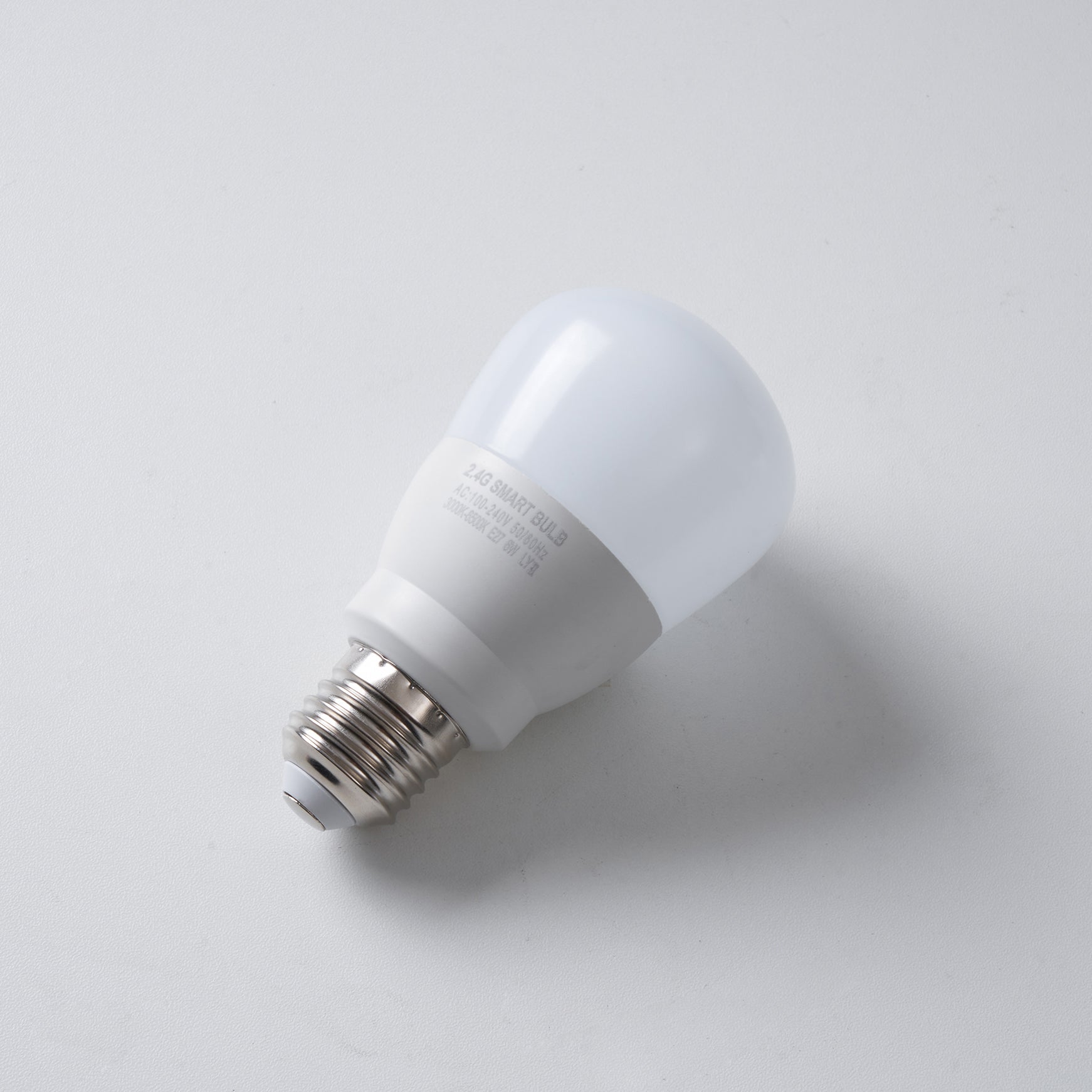 Clad Dimmable LED Light Bulb Glass E27 6W - Lamp Copper