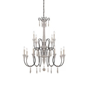 Epoch Postmodern Luxury Wood Metal Chandelier - Lamp Copper