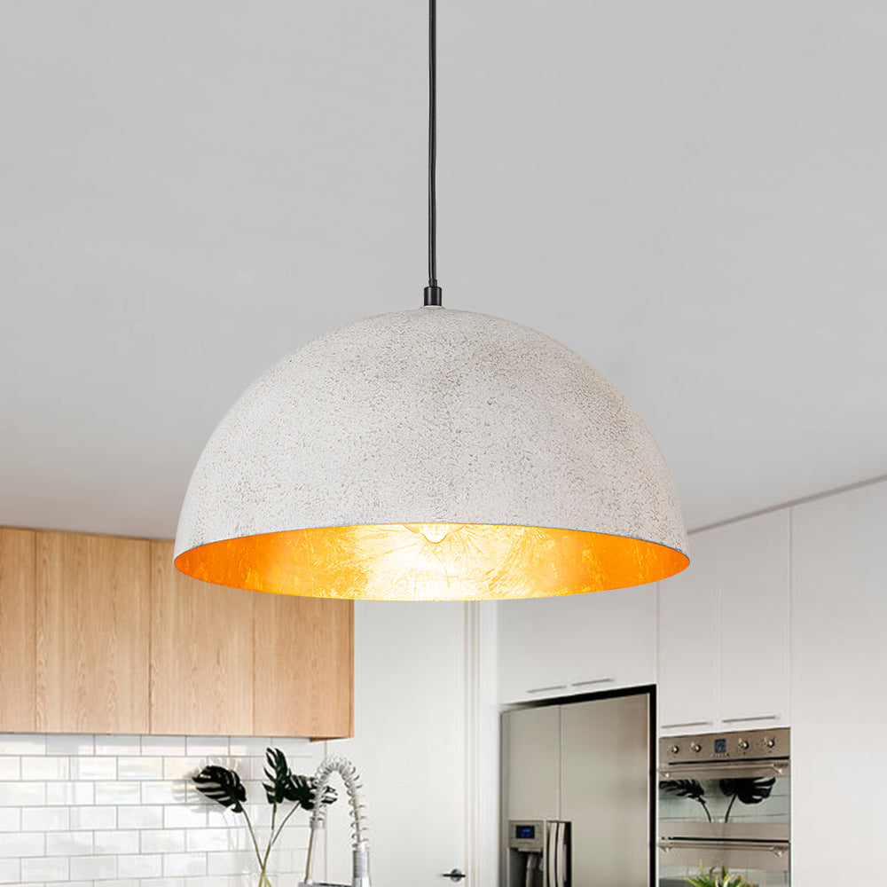 Aevum Modern Metal Dome Pendant Light