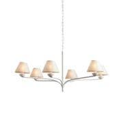 Upturn Elegance Vintage Resin Fabric Chandelier - Lamp Copper