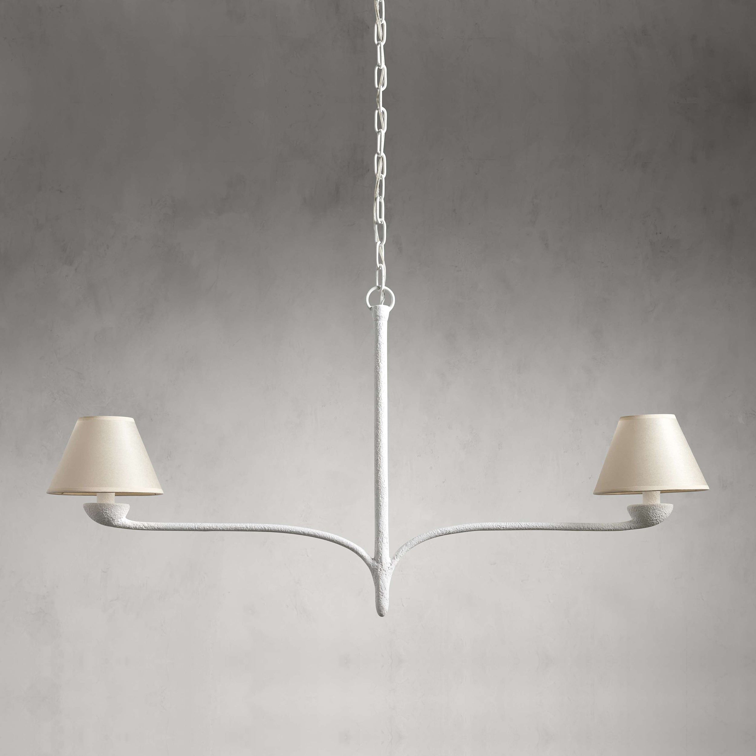 Upturn Elegance Vintage Resin Fabric Chandelier - Lamp Copper