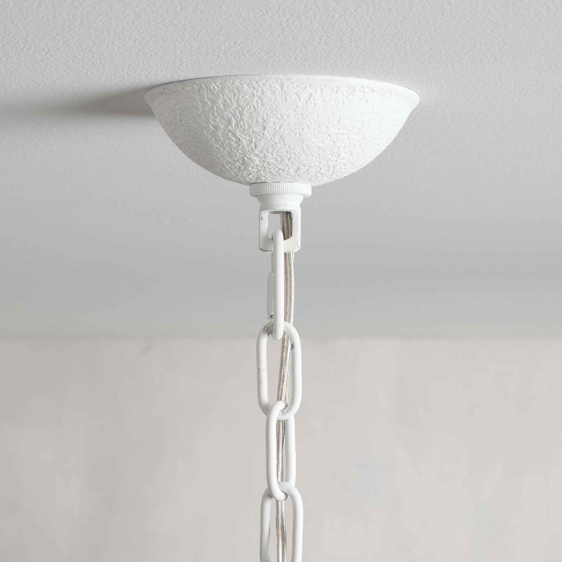 Upturn Elegance Vintage Resin Fabric Chandelier - Lamp Copper