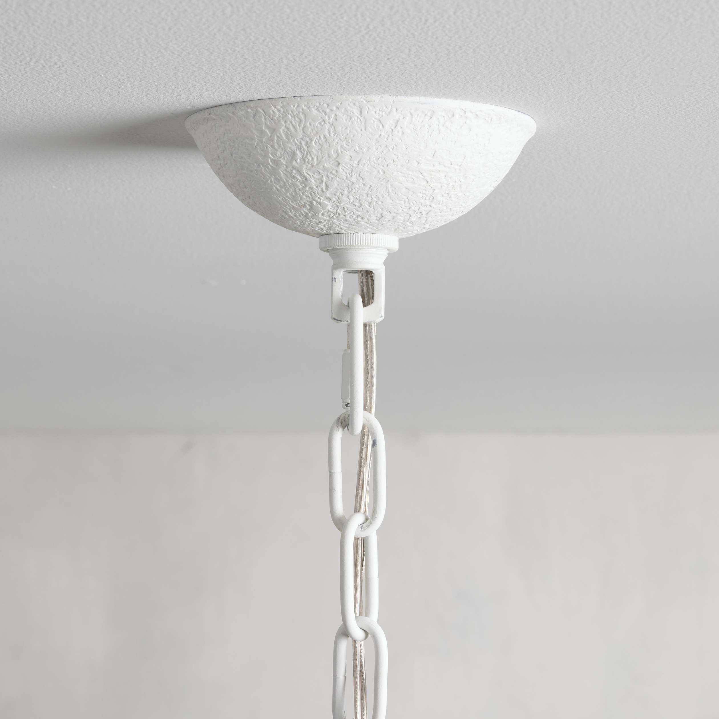 Upturn Elegance Vintage Resin Fabric Chandelier - Lamp Copper