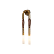 Aloft Modern Minimalist Double Head Acrylic Sconce Wall Lamp - Lamp Copper