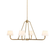 Nook Vintage Industrial Brass Metal Chandelier - Lamp Copper