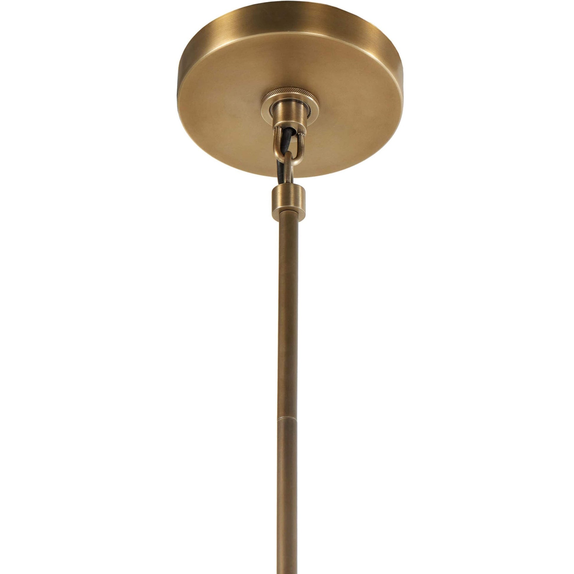 Nook Vintage Industrial Brass Metal Chandelier - Lamp Copper