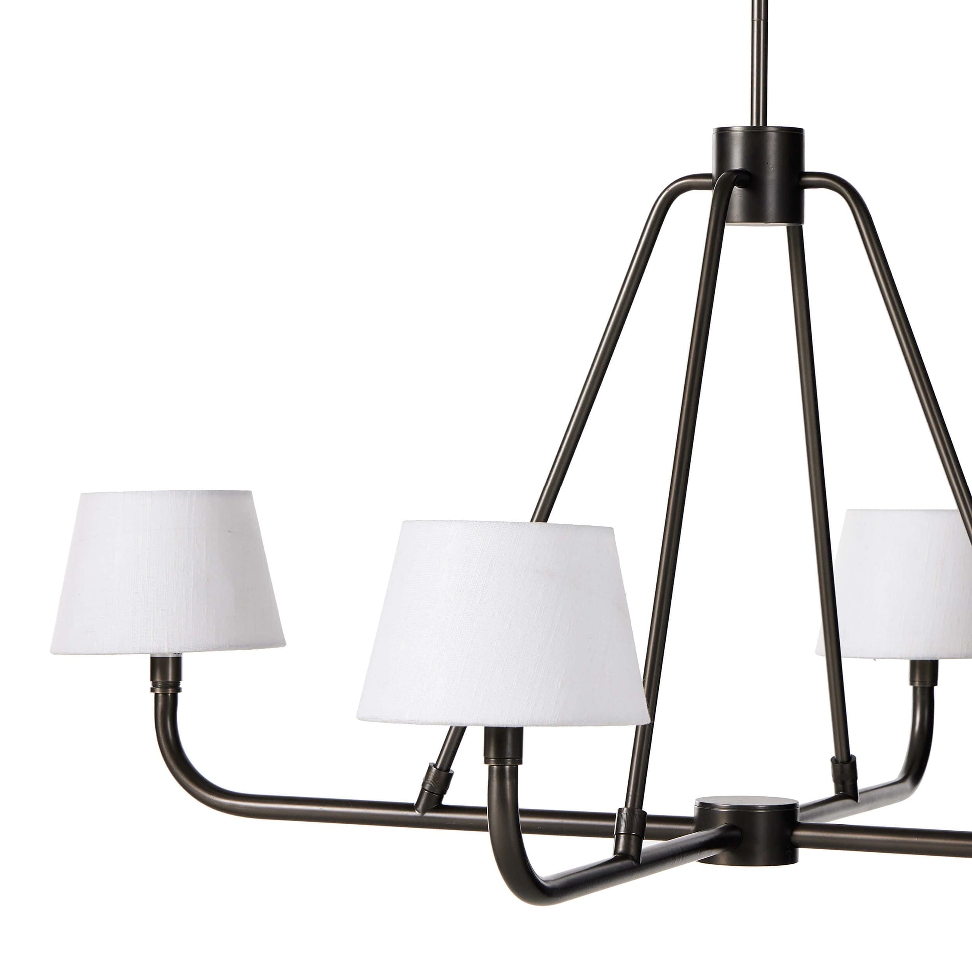 Nook Vintage Industrial Brass Metal Chandelier - Lamp Copper