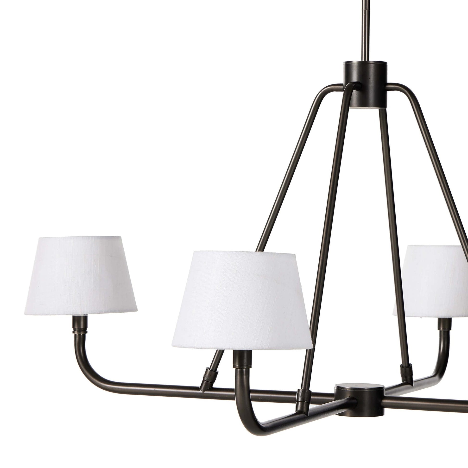Nook Vintage Industrial Brass Metal Chandelier - Lamp Copper