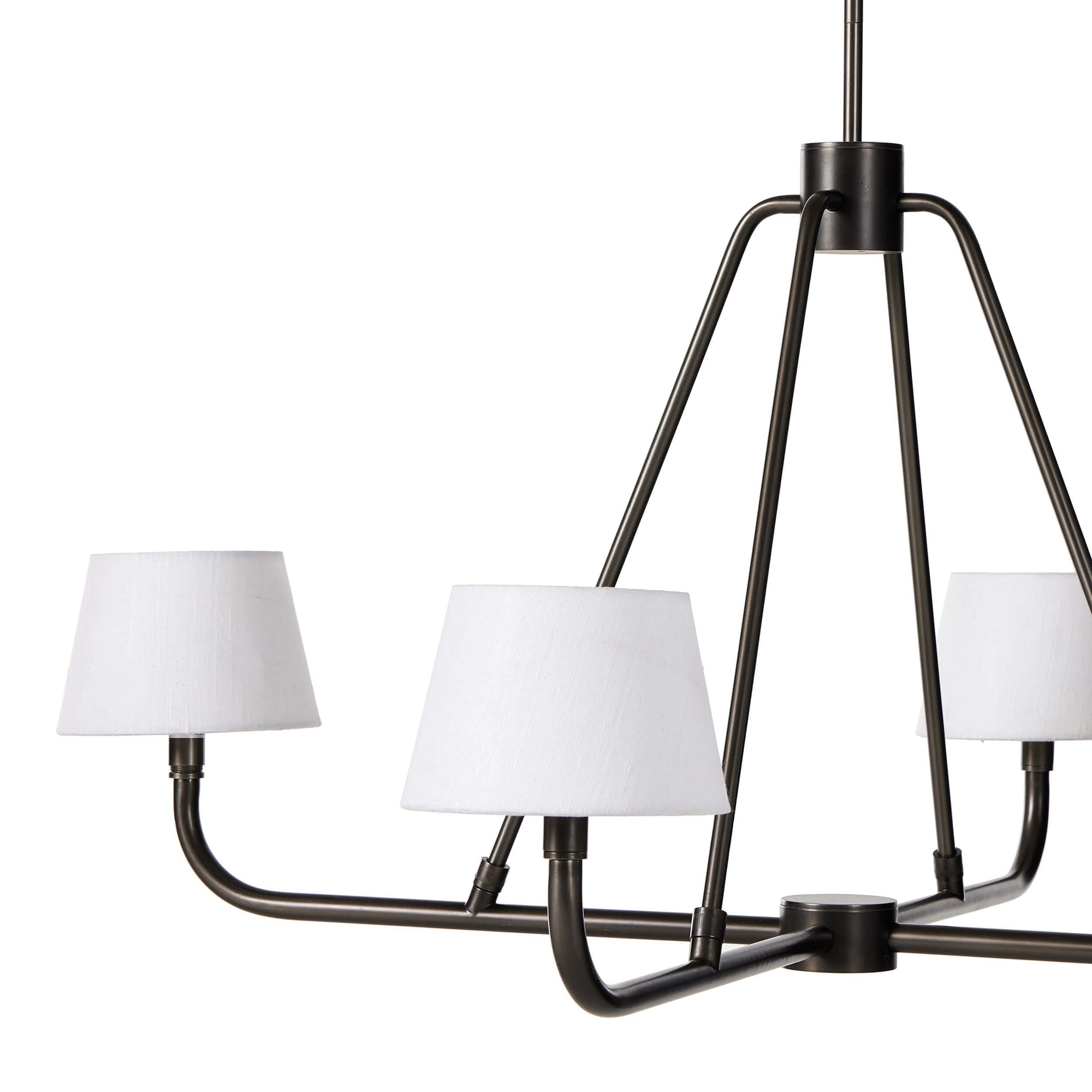 Nook Vintage Industrial Brass Metal Chandelier - Lamp Copper