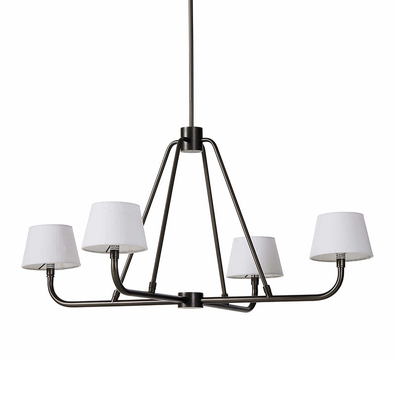 Nook Vintage Industrial Brass Metal Chandelier - Lamp Copper