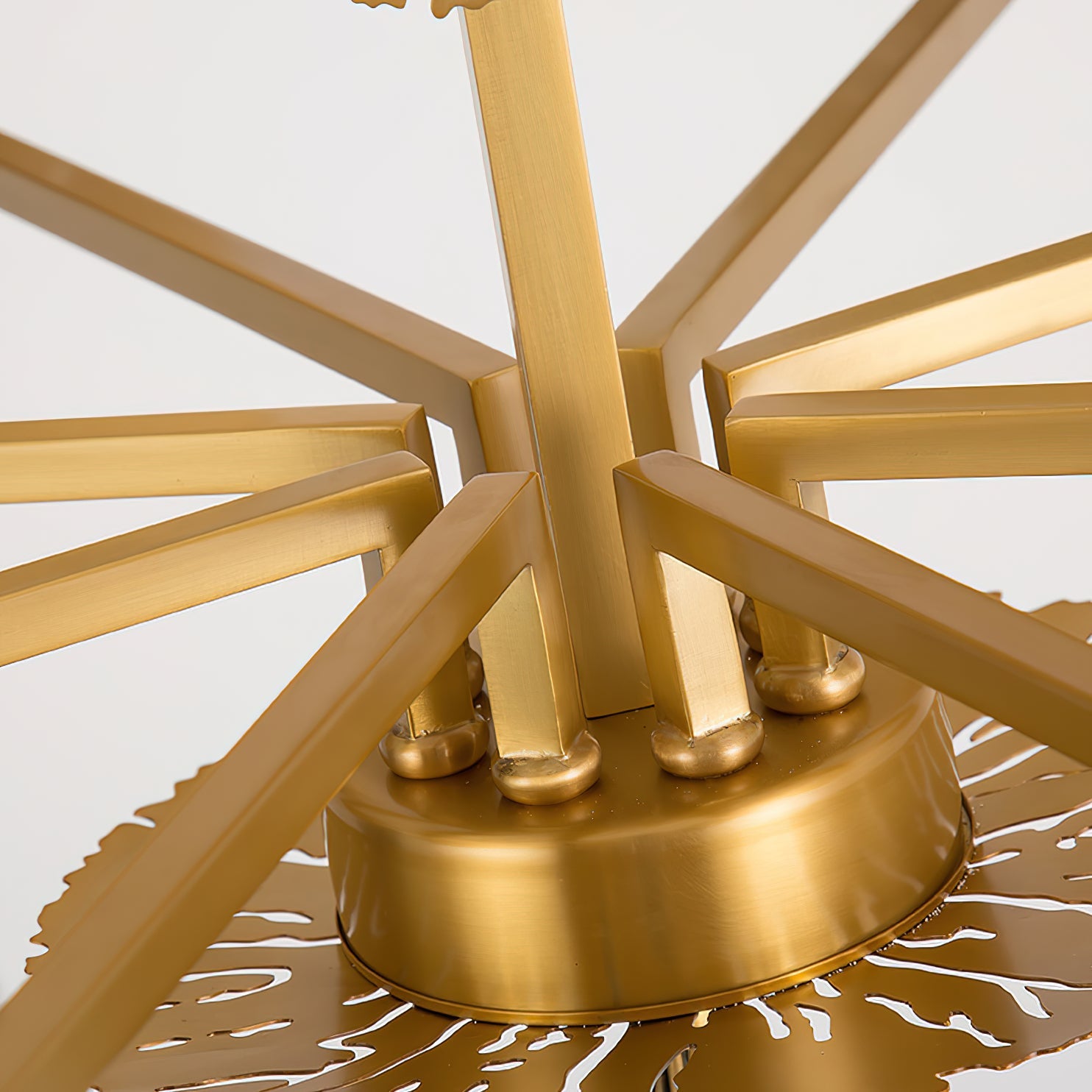 Orb Individual Creativity Brass Metal Chandelier - Lamp Copper