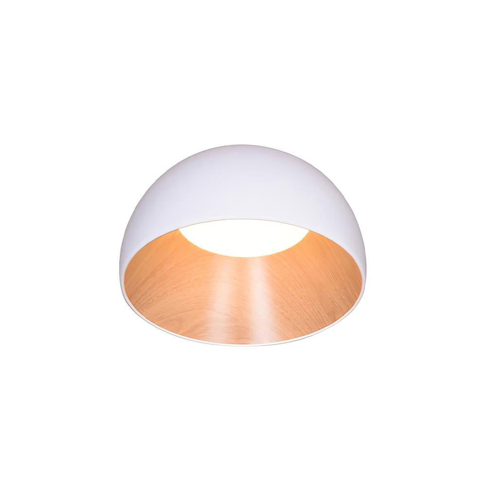 Runa Modern Minimalist Metal Acrylic Ceiling Lamp - Lamp Copper