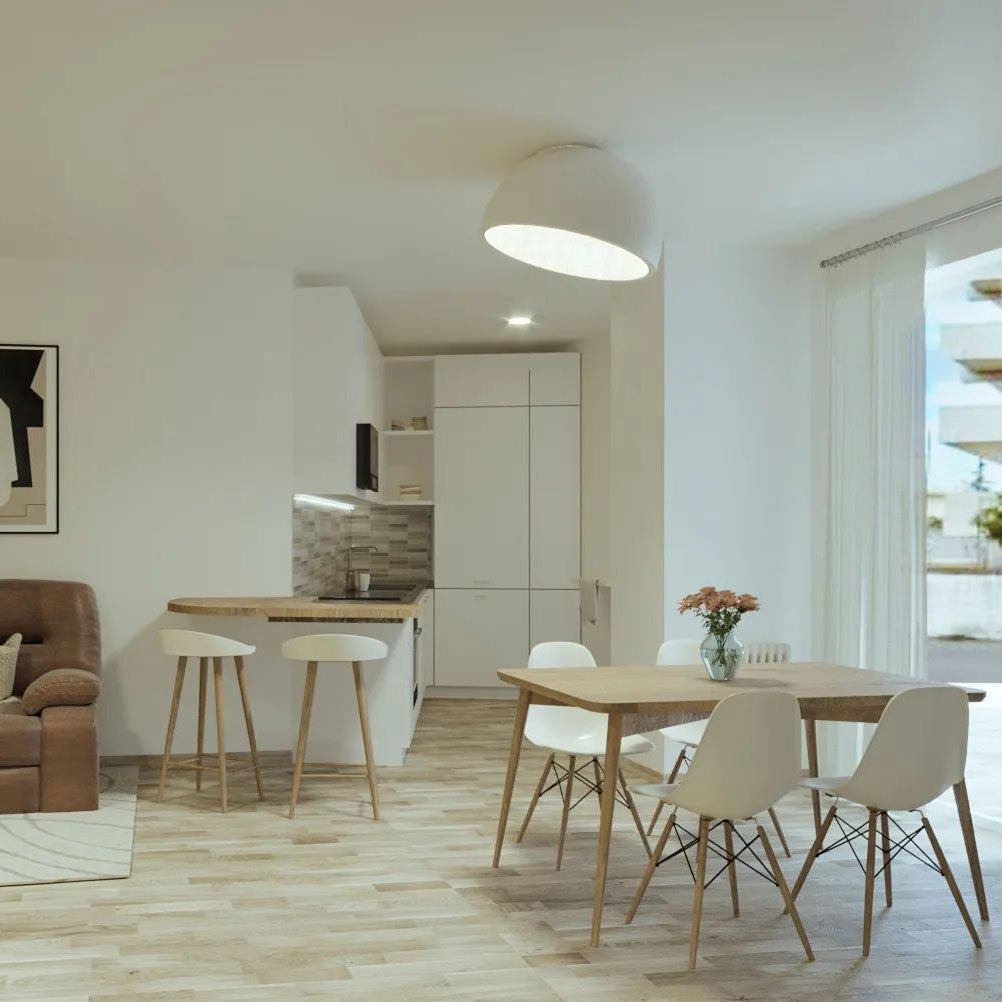 Runa Modern Minimalist Metal Acrylic Ceiling Lamp - Lamp Copper