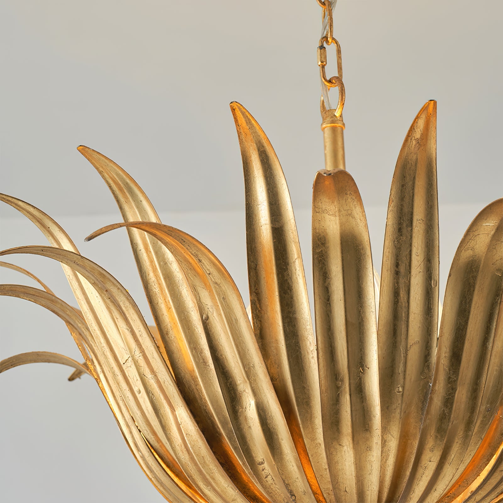 Bliss Individual Creativity Metal Chandelier - Lamp Copper