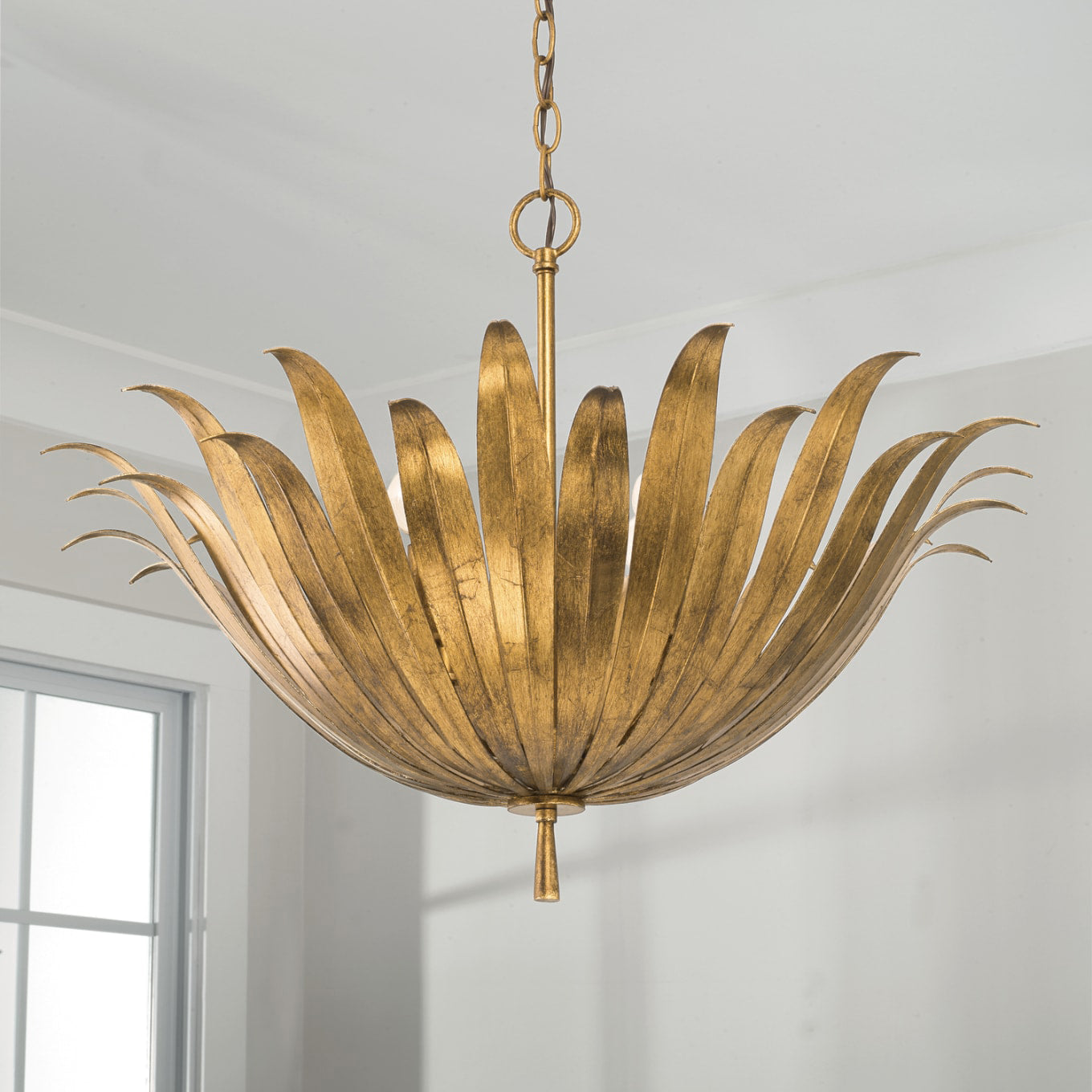 Bliss Individual Creativity Metal Chandelier - Lamp Copper