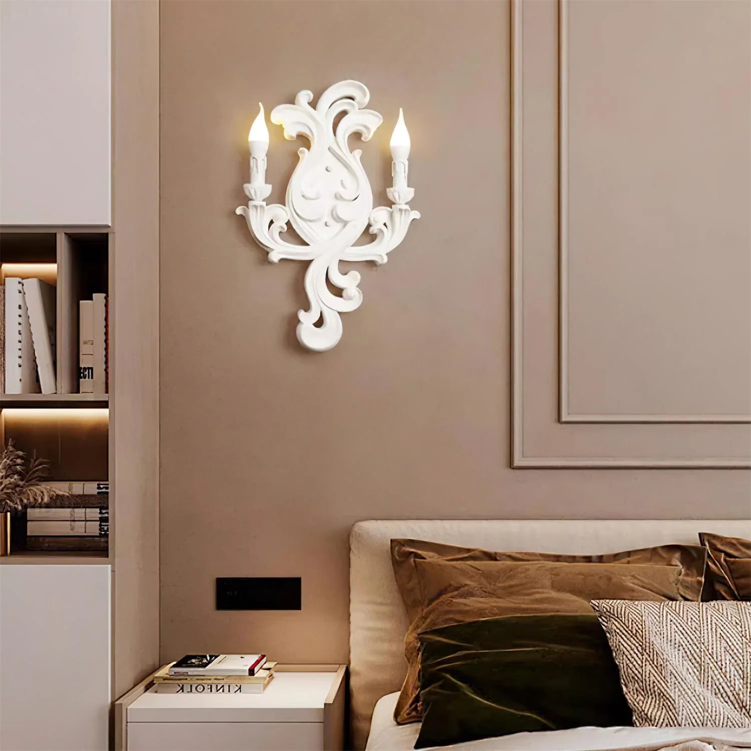 Eon Premium Elegance Traditional Plaster Wall Lamp - Lamp Copper