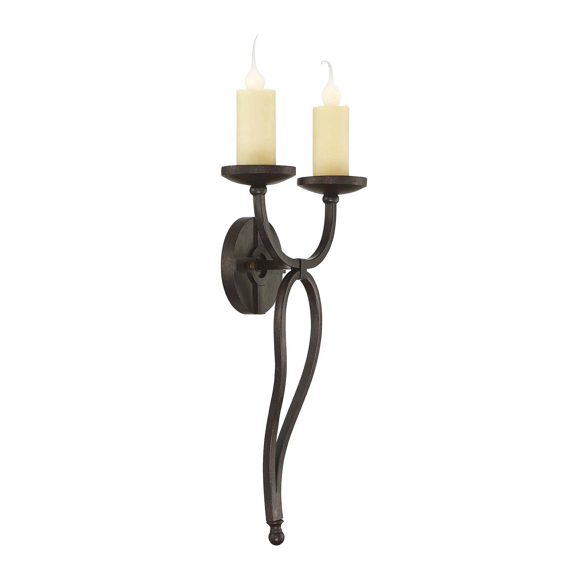 Iota Vintage Industrial Copper Metal Wall Lamp - Lamp Copper