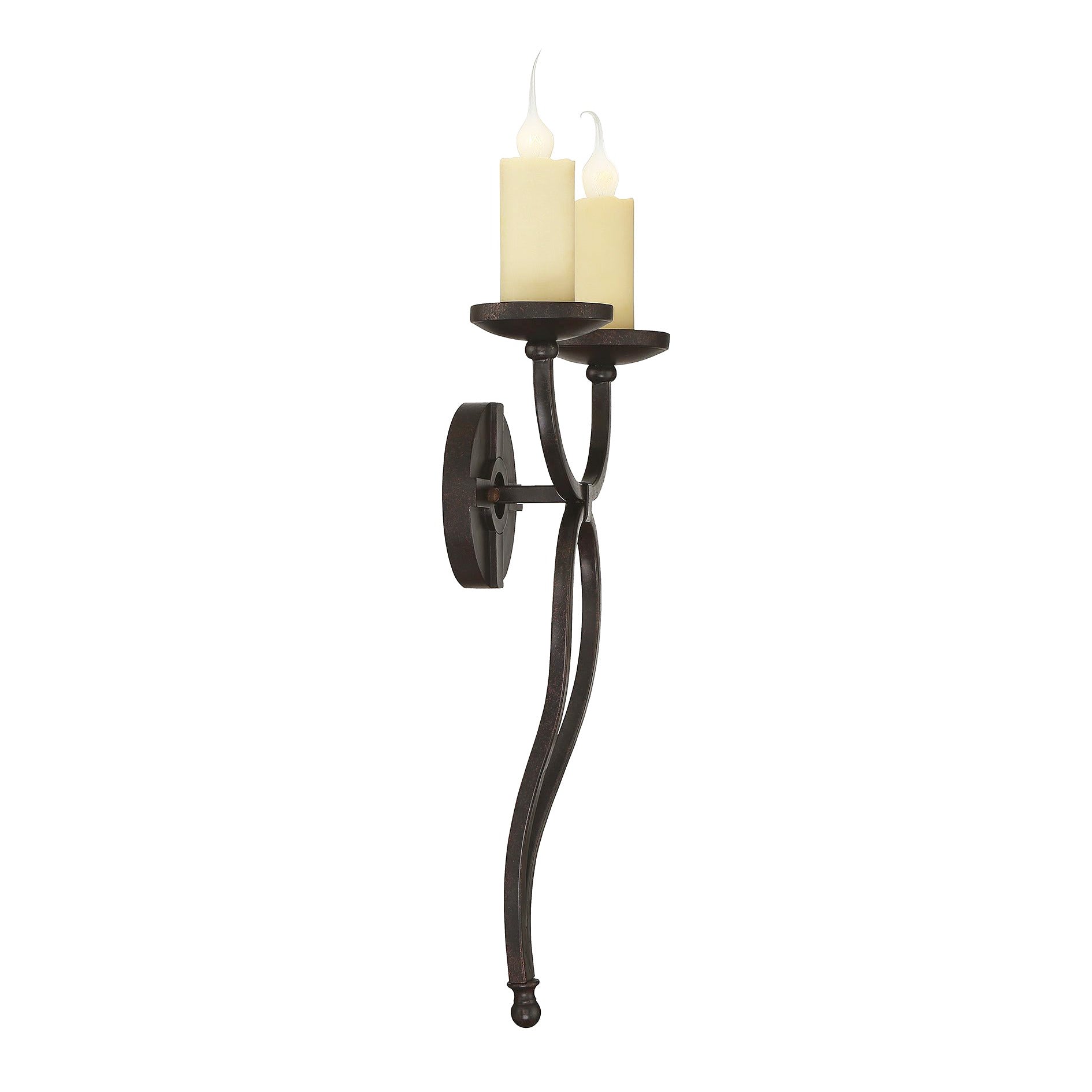 Iota Vintage Industrial Copper Metal Wall Lamp - Lamp Copper