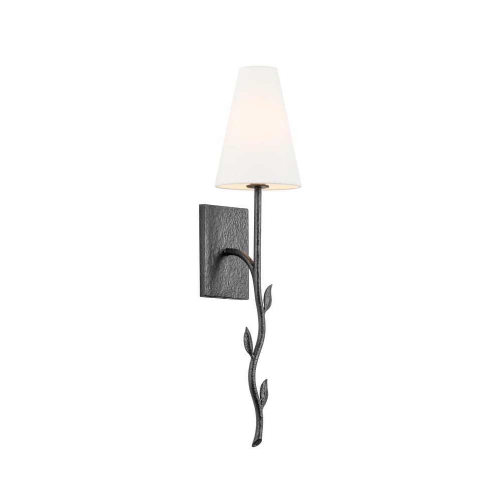 Petal Individual Creativity Brass Fabric Wall Lamp - Lamp Copper