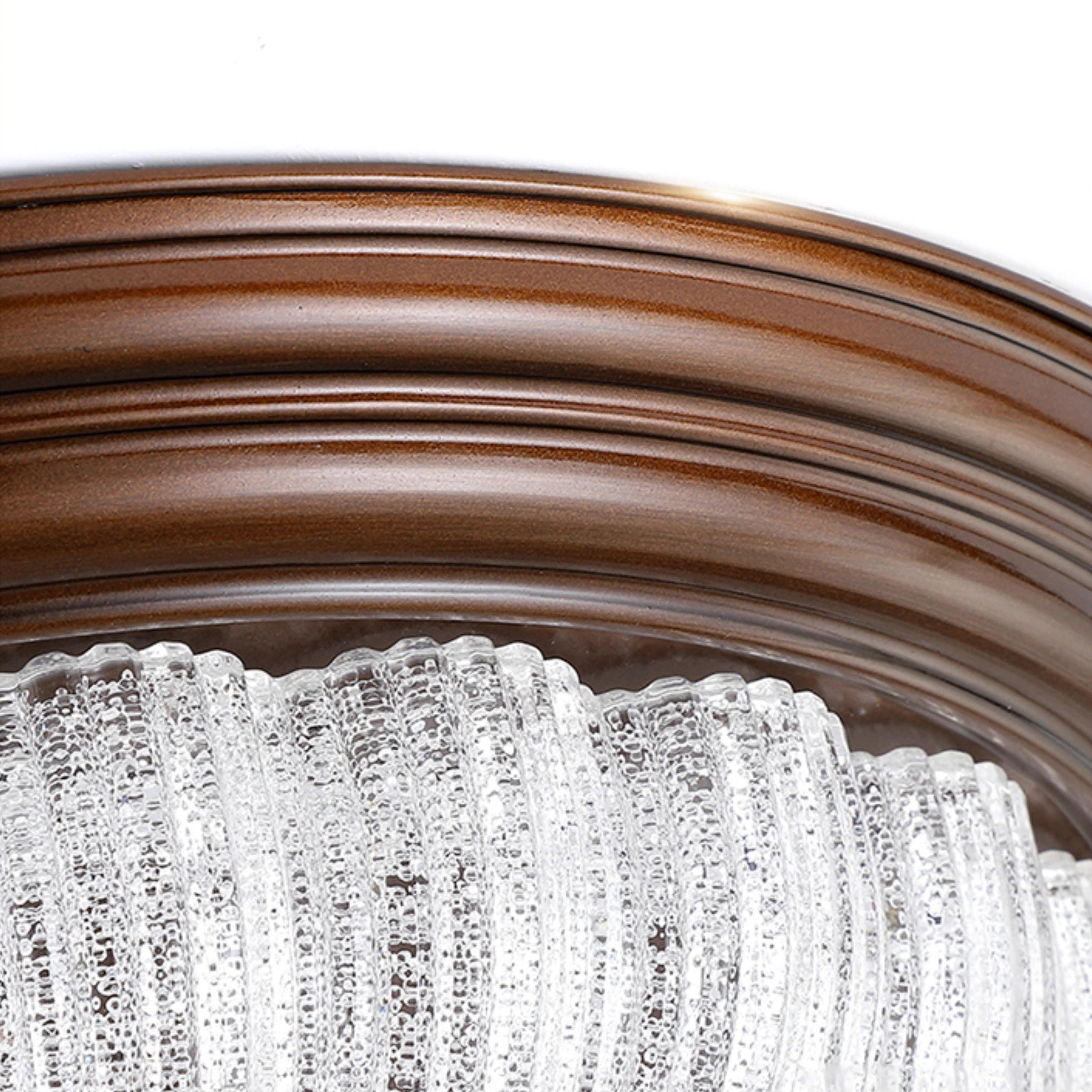 Arraeion Modern Minimalist Metal Glass Ceiling Lamp - Lamp Copper