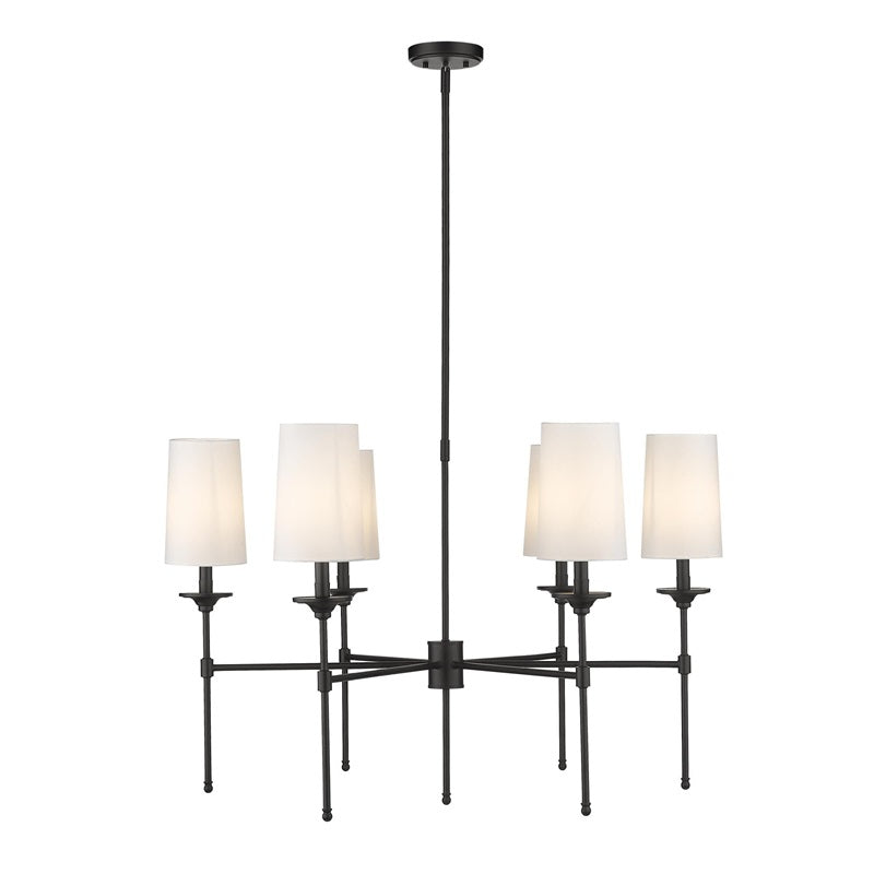 Armiriel Vintage Industrial Brass Fabric Chandelier - Lamp Copper