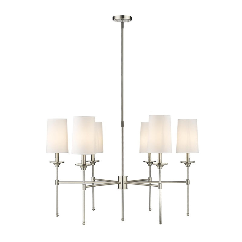 Armiriel Vintage Industrial Brass Fabric Chandelier - Lamp Copper