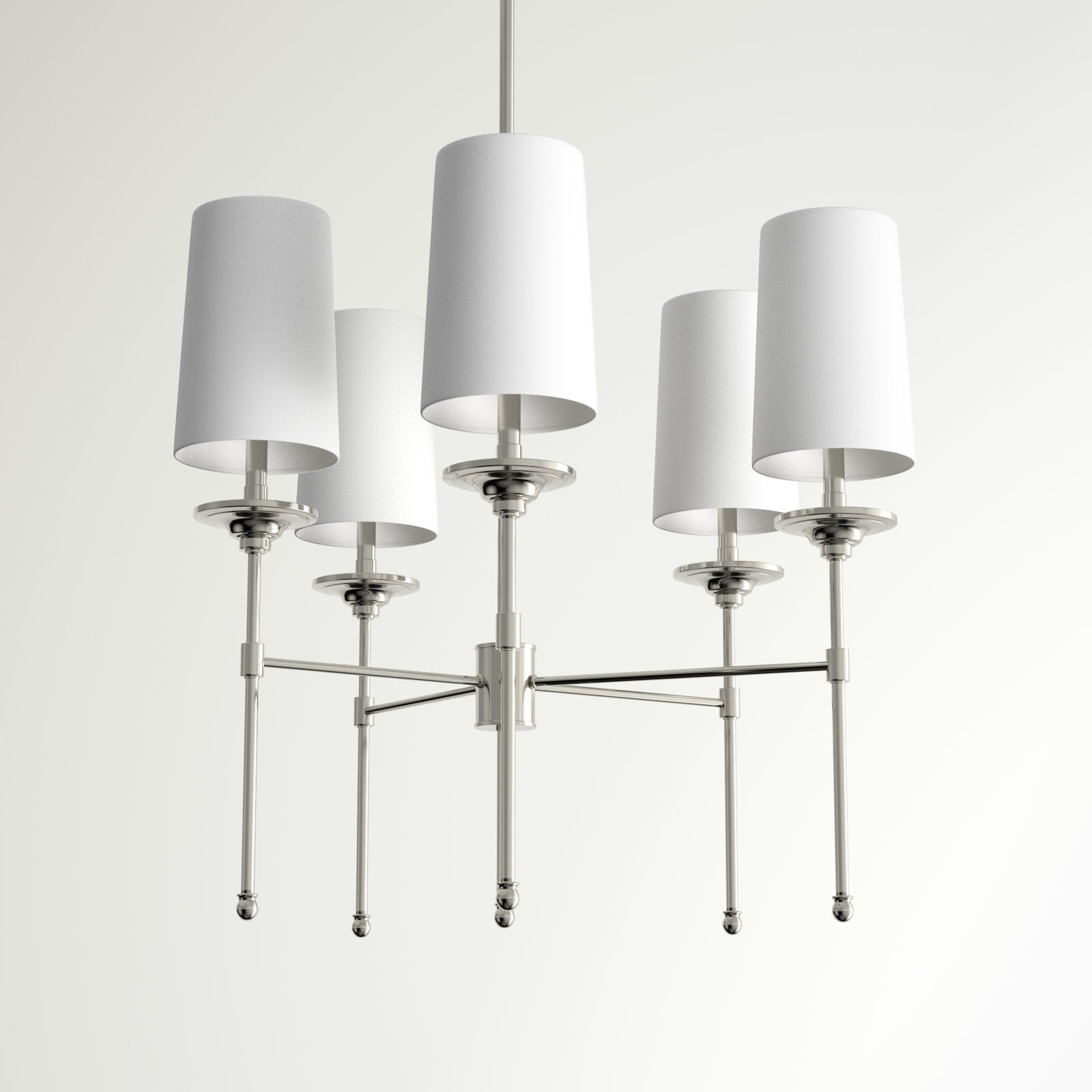 Armiriel Vintage Industrial Brass Fabric Chandelier - Lamp Copper