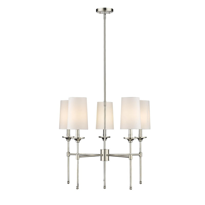 Armiriel Vintage Industrial Brass Fabric Chandelier - Lamp Copper